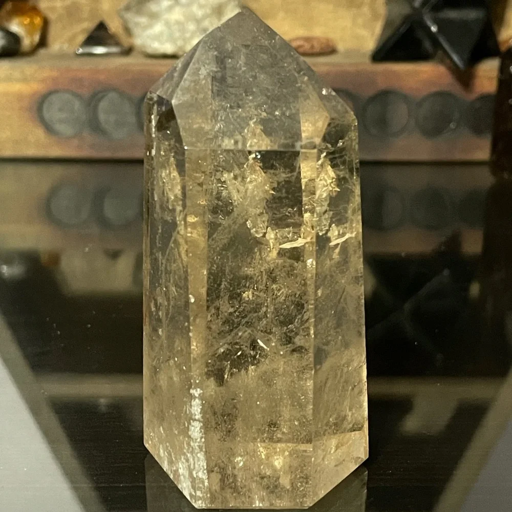 Citrine Point Crystal - Picture 3 of 5